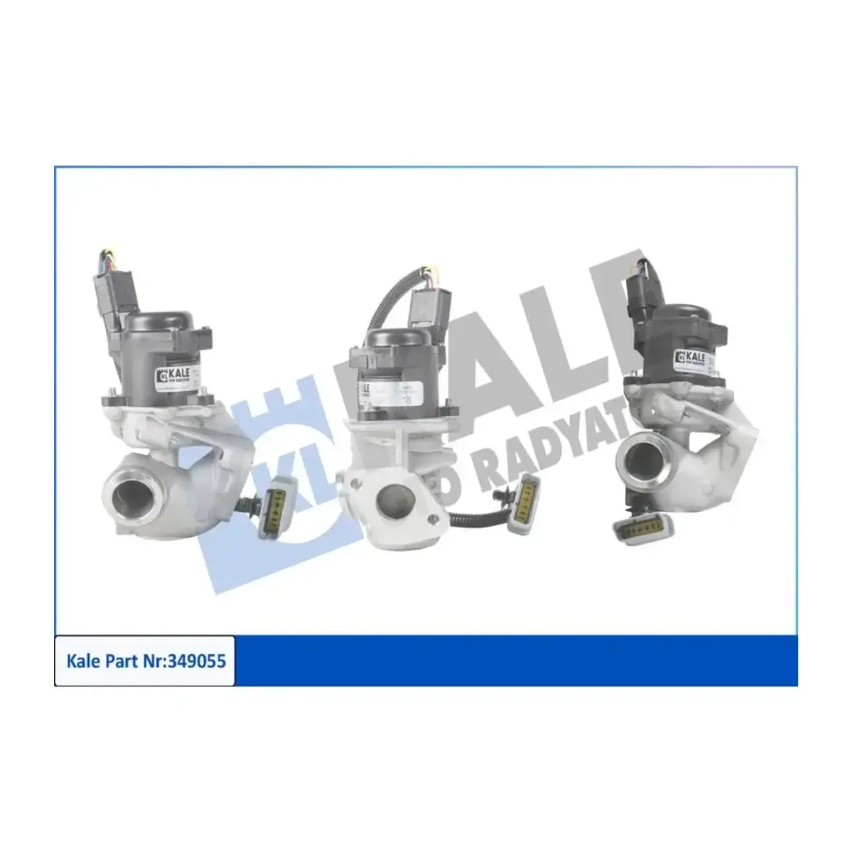 1313847 EGR VALVE FOCUS II C MAX 1.6TDCI 16V 03>04 (KABLOLU) KALE