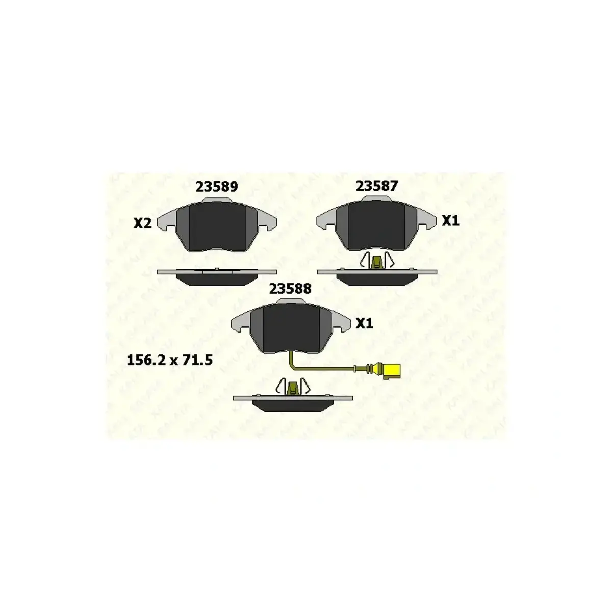 8660004758 FREN BALATASI ON CADDY GOLF V A3 OCTAVIA TOURAN TOLEDO PASSAT JETTA 05=> FISLI KALE BALATA 8660004758 FREN BALATASI ON CADDY GOLF V A3 OCTAVIA TOURAN TOLEDO PASSAT JETTA 05=> FISLI KALE BALATA