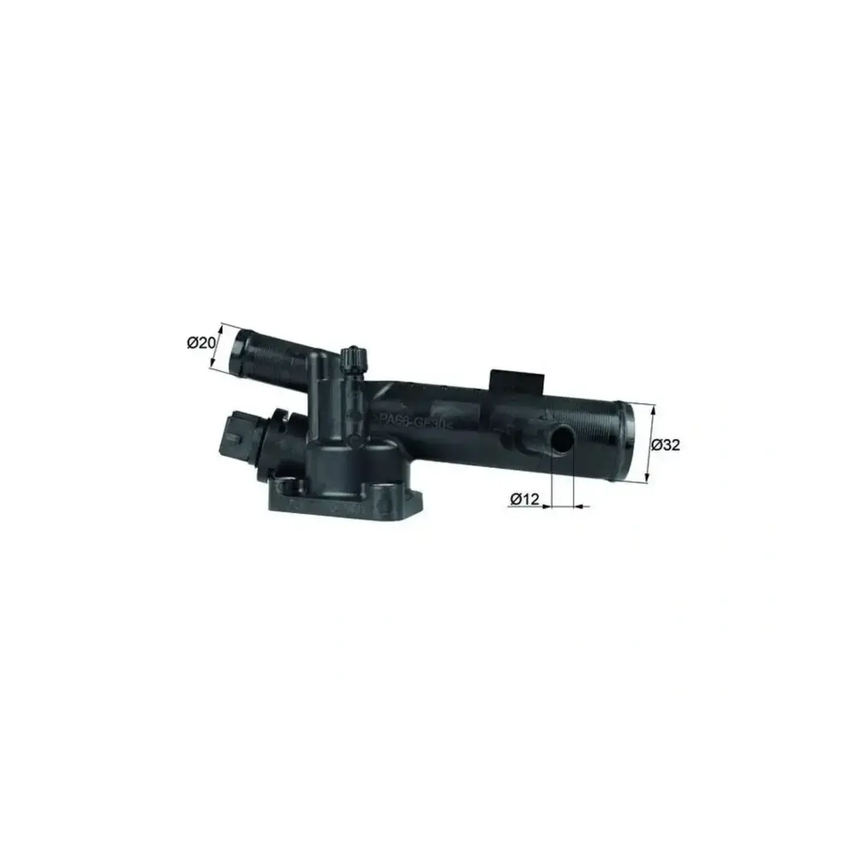 8200374994 TERMOSTAT (KOMPLE) CLIO MEGANE KANGO THALIA LOGAN 1.5 DCI (89C) MAHLE