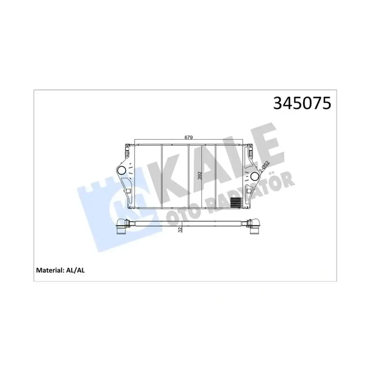 8200075810 INTERCOOLER ESPACE IV LAGUNA II VELSATIS AL PL BRZ KALE