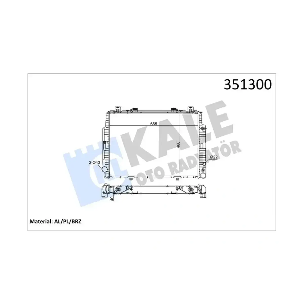 1405001003 RADYATOR 400 SE-400 SEL-S 420-500 SE-500 SEL-600 SE (AT) AL PL BRZ KALE 1405001003 RADYATOR 400 SE-400 SEL-S 420-500 SE-500 SEL-600 SE (AT) AL PL BRZ KALE