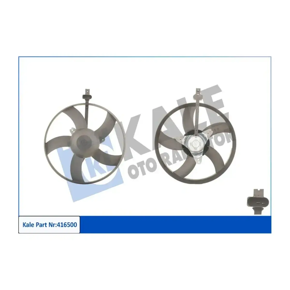 6Q0959455AF FAN MOTORU CORDOBA-IBIZA IV-V-TOLEDO IV- FABIA-POLO 96W 325mm KALE