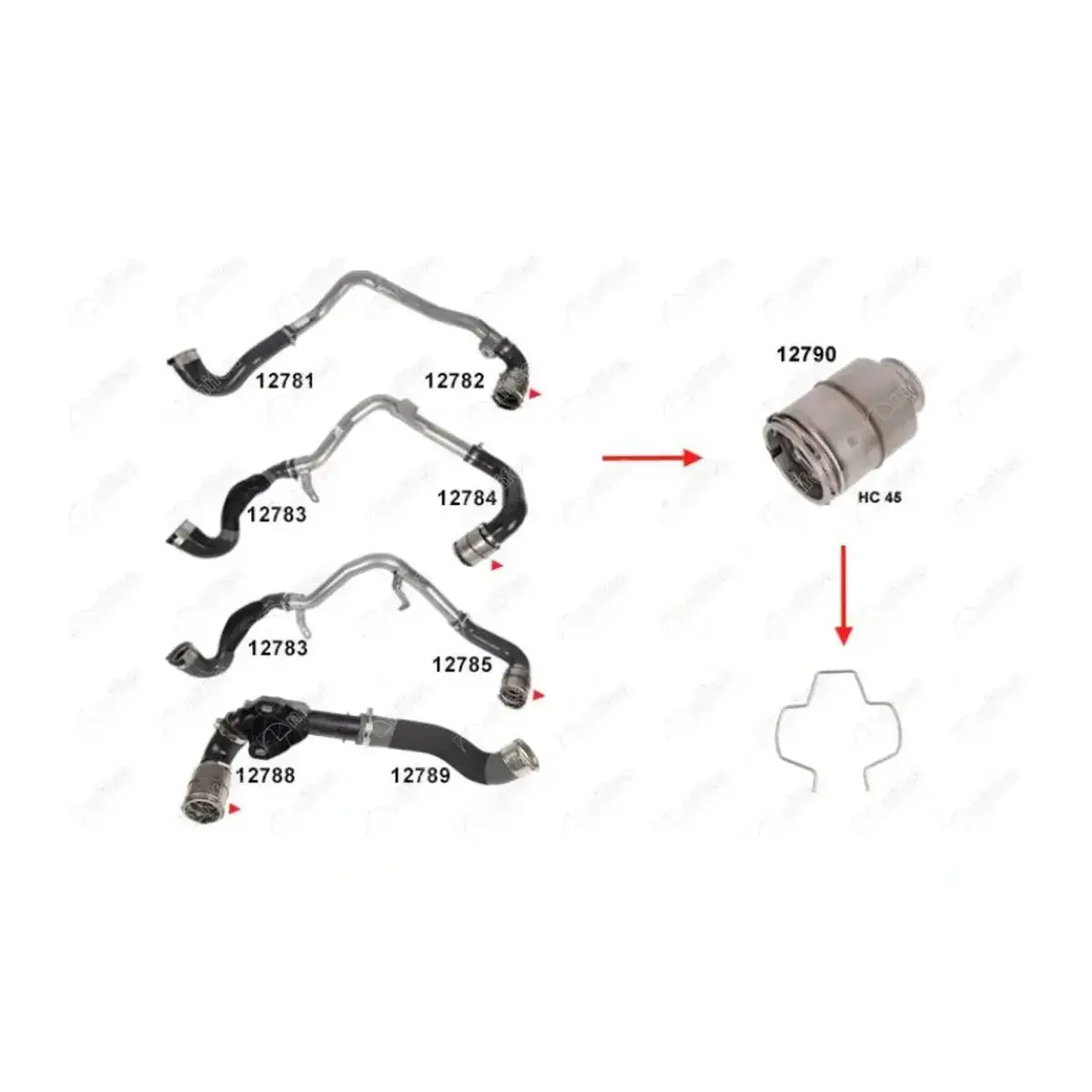 144607250R TURBO BORUSU SEKMANI MASTER III MOVANO NV400 NIFEA