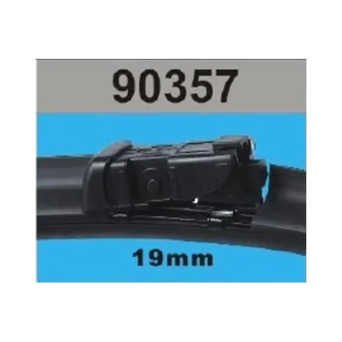 90357 MUZ TIPI ADAPTORLU SILECEK SET FIESTA 7 2017 - 28 + 14 700mm + 350mm 19mm Butonlu RBW