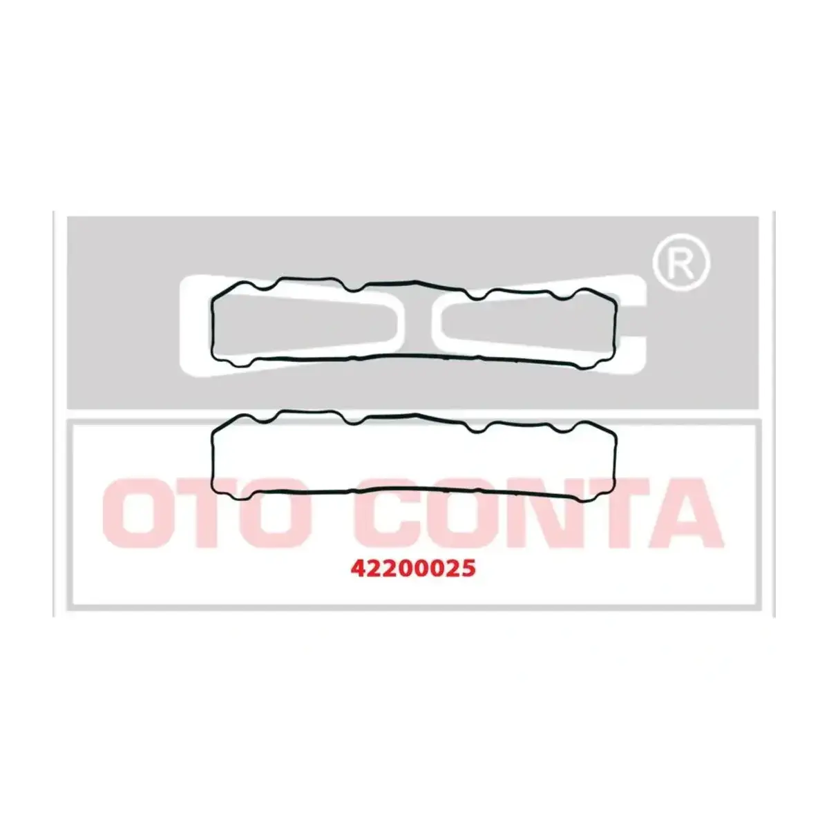 0249.A9 UST KAPAK CONTA NITRIL KAUCUK P206 1.6 16V OTOCONTA