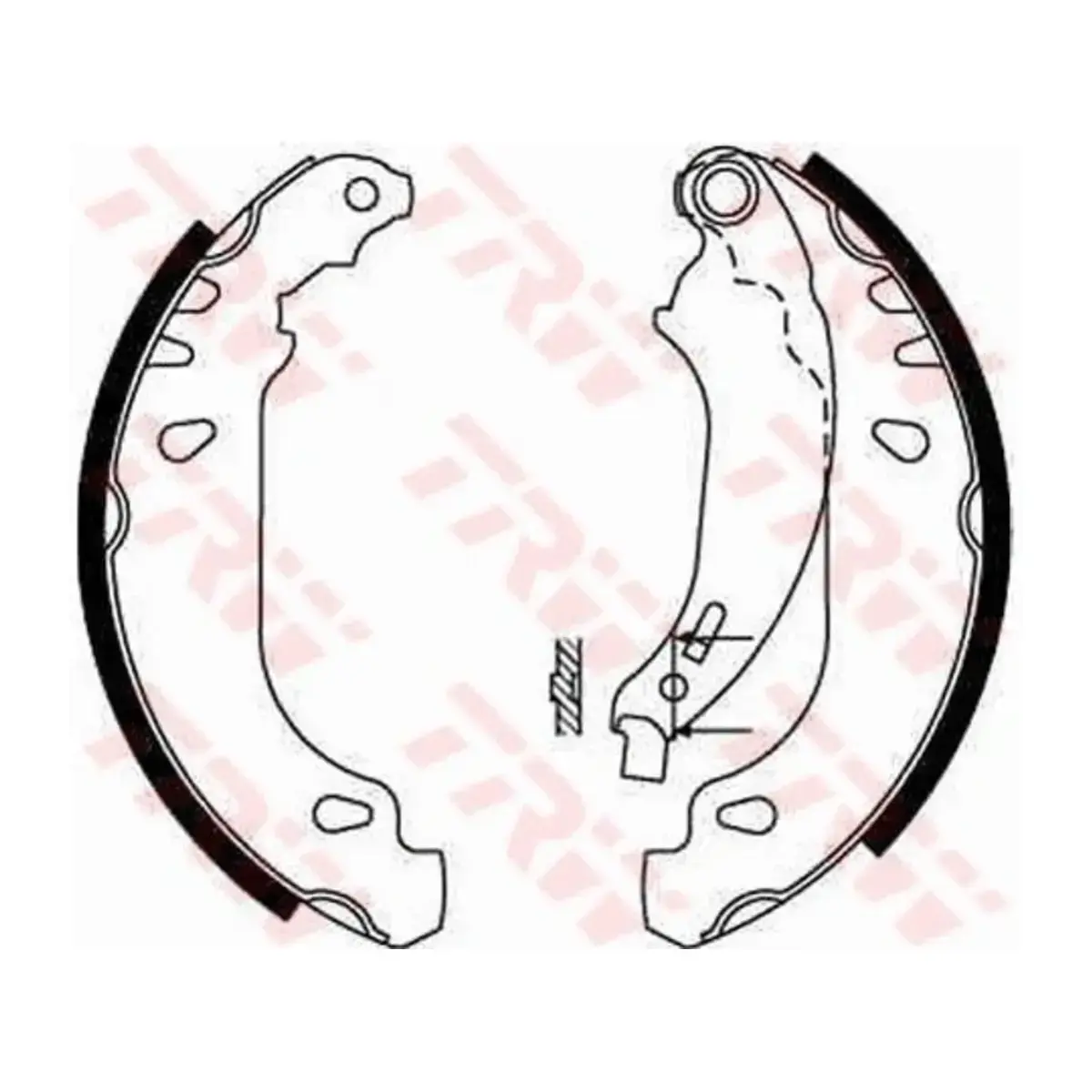 7701205758 BALATA KAMPANA ARKA CLIO SYMBOL LOGAN TRW