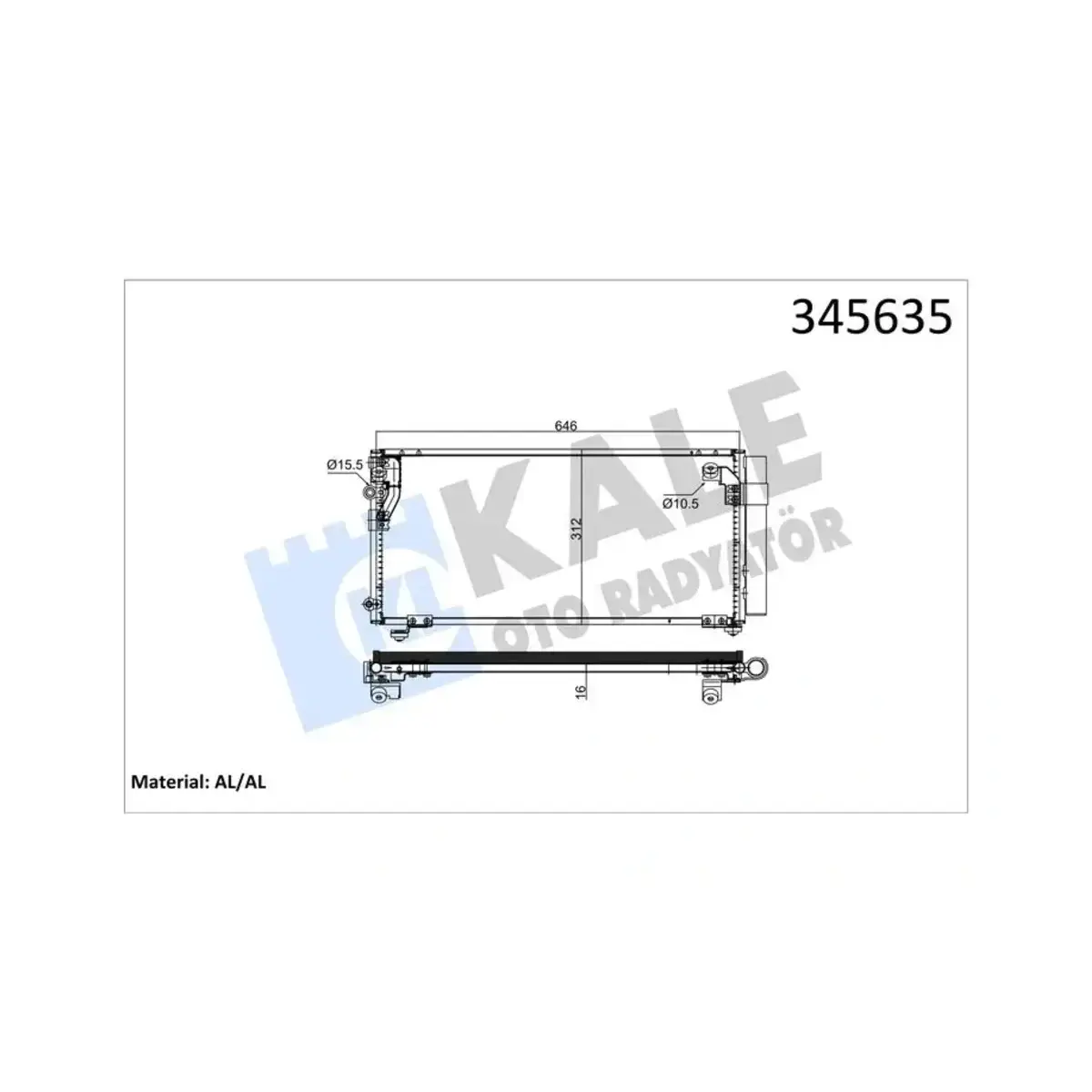 MR315302 KONDENSER SEBRING AL AL KALE