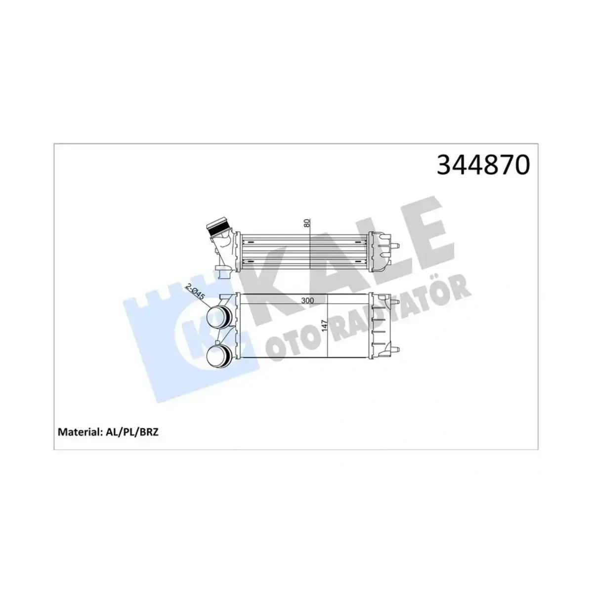 0384.N9 INTERCOOLER 308-3008-5008-PARTNER TEPEE-C4-C4(B7)-DS4-C4 PICASSO-DS5-BERLINGO III AL PL BRZ KALE