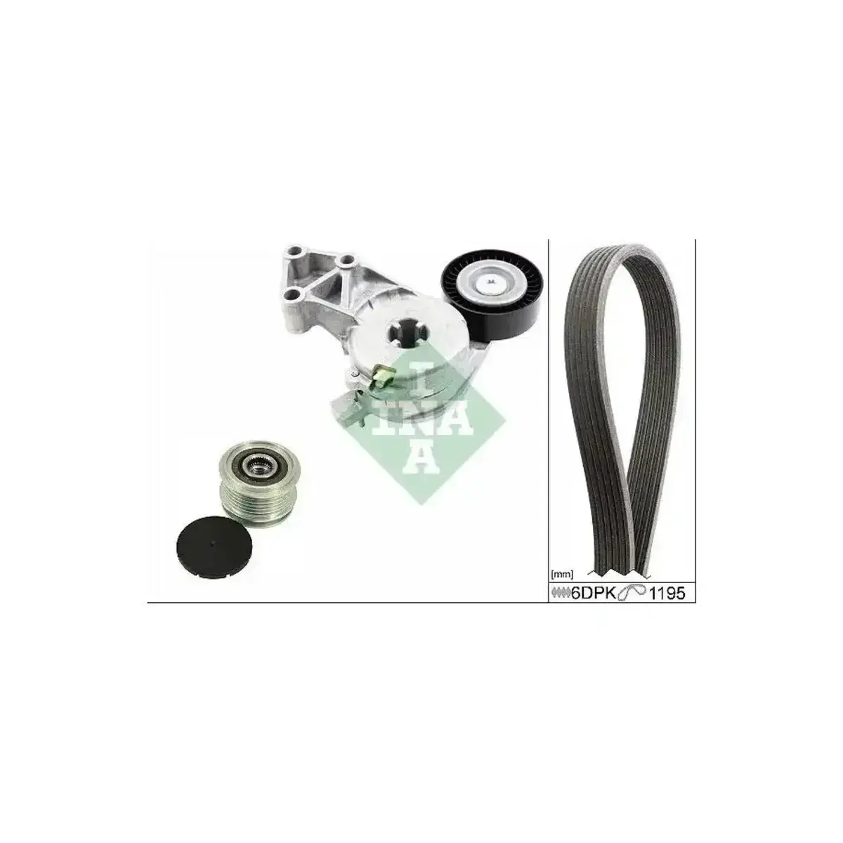 021903026A 6DPK1195 ALTERNATOR KAYIS SETI RANSPORTER T5 GOLF IV BORA SHARAN 1.9 TDI (AXB-AUY-ALH INA