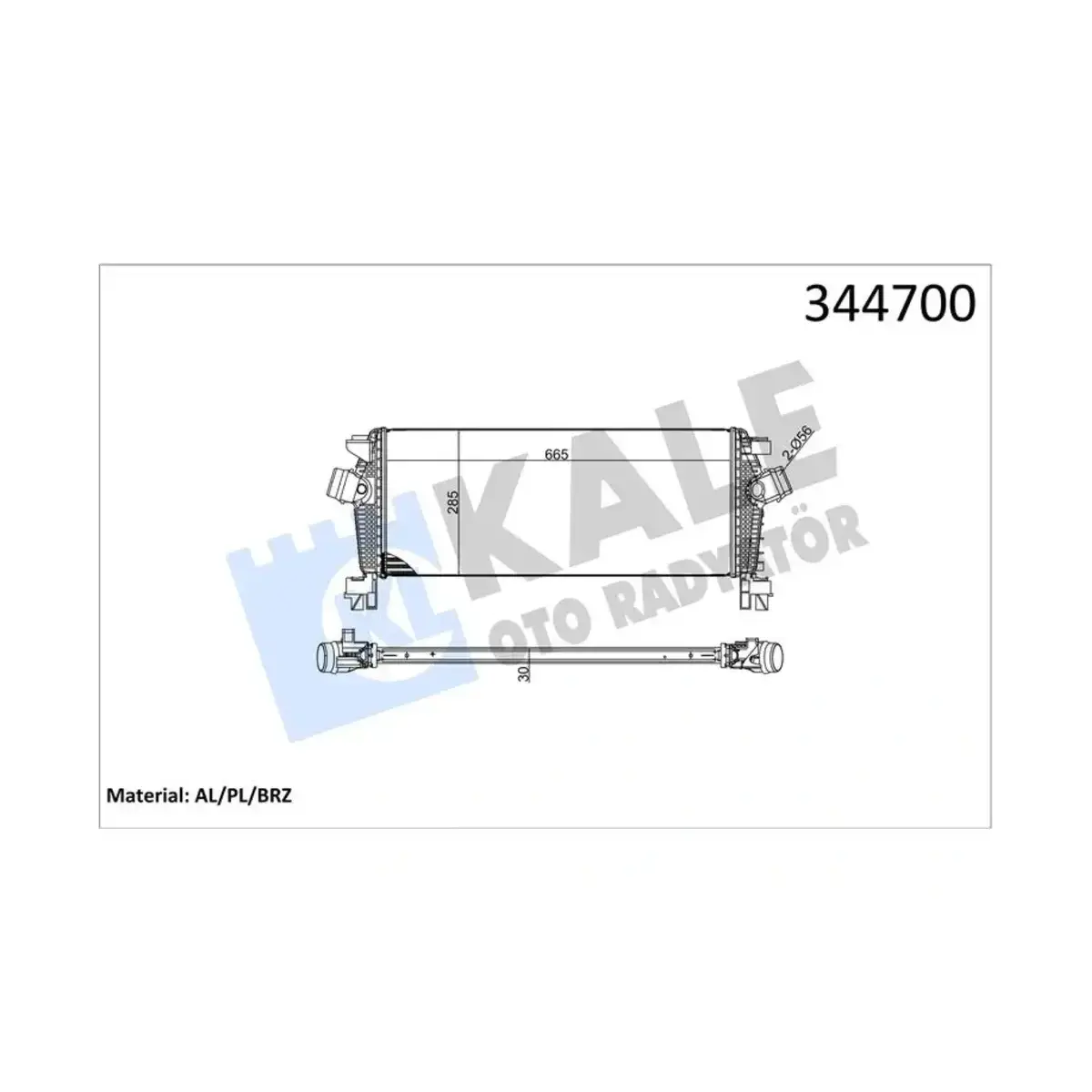 1302148 TURBO RADYATORU ASTRA J 1.4 1.6 CDTI-TURBO ZAFIRA C 1.4 KALE