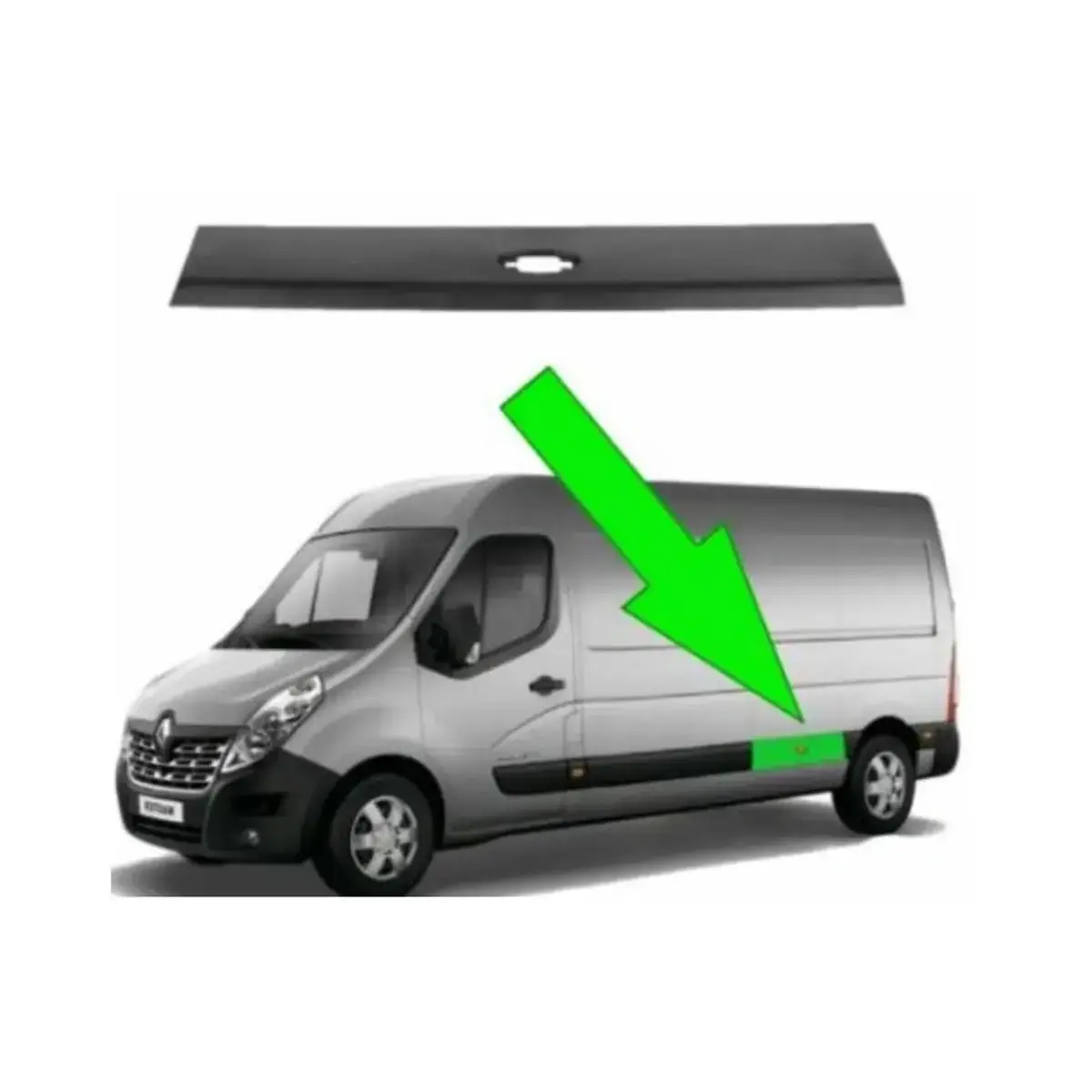 768F20003R KAPI CEVRE BANDI SOL ARKA ( TEKER ONUN ONU ) MASTER III SINYAL DELIKLI CM