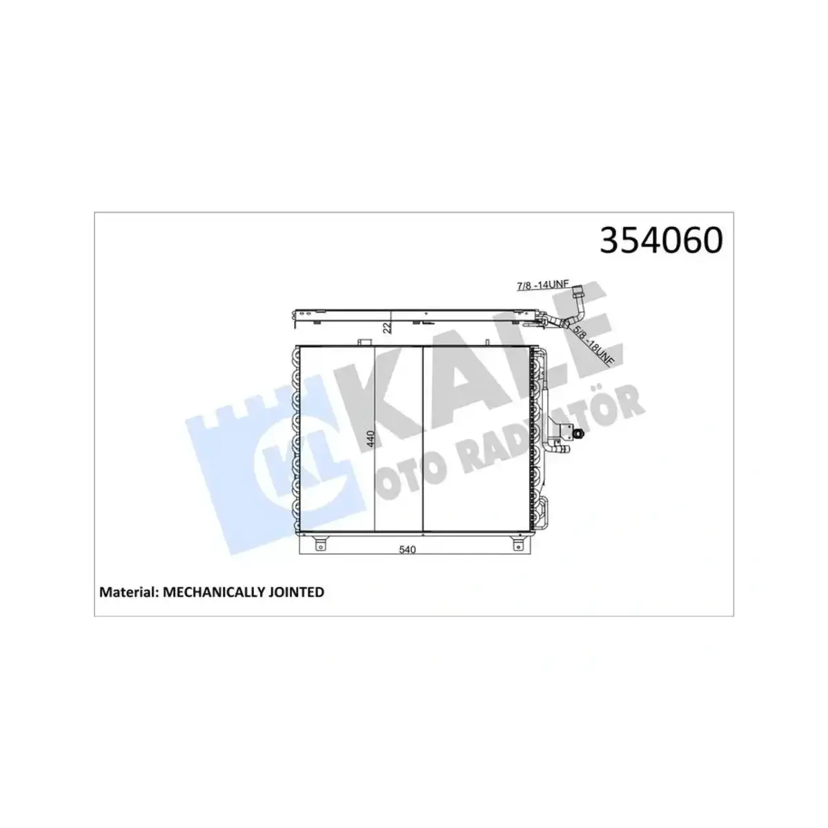 1248301670 KONDENSER SEDAN KOMBI CABRIOLET COUPE E-SERISI AL AL KALE