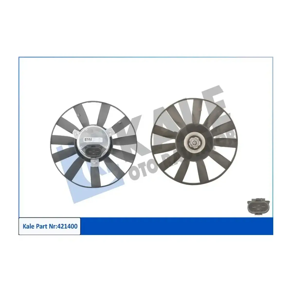 1H0959455AD FAN MOTORU GOLF III-VENTO 250 200 120W 303mm KALE