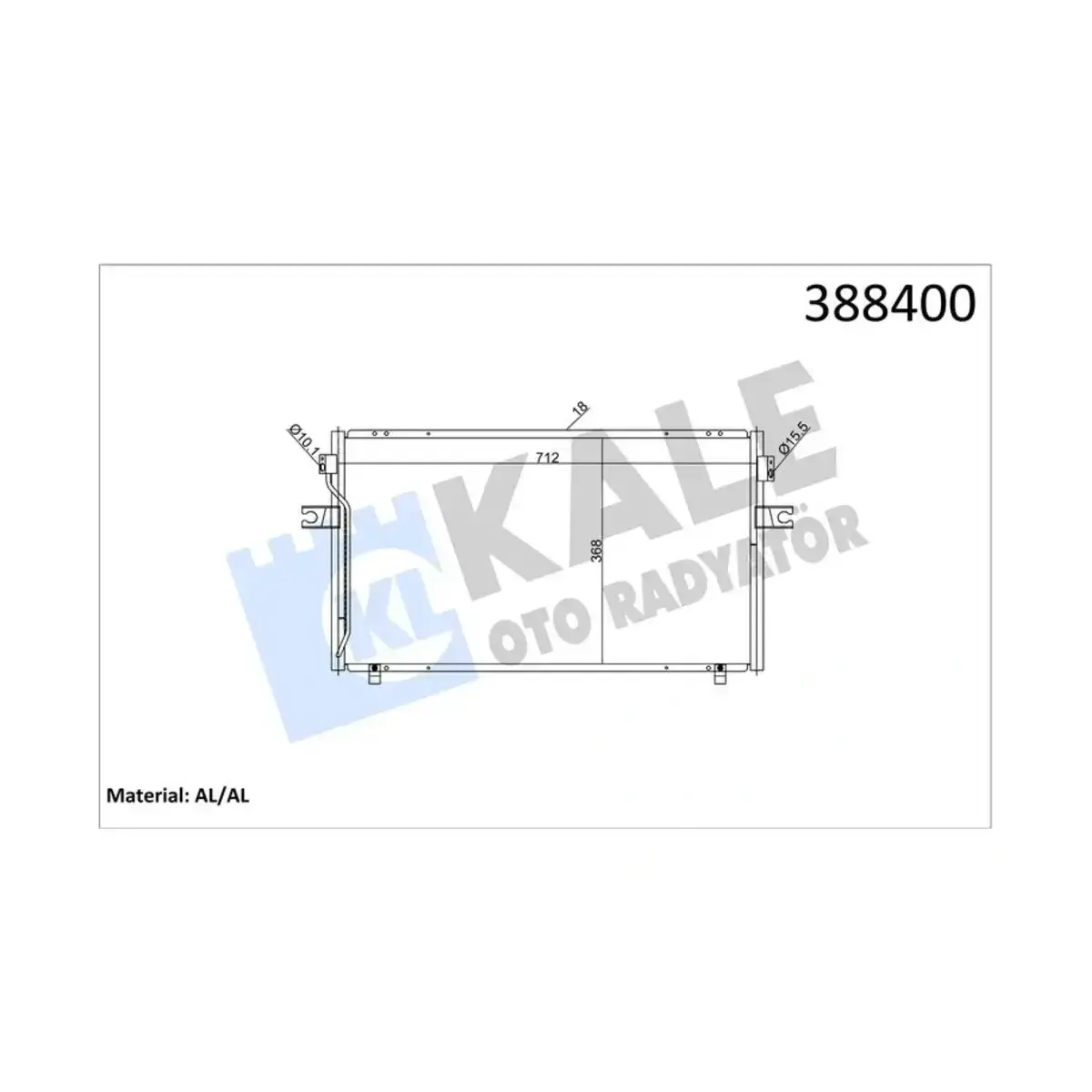 92110-0L710 KONDENSER MAXIMA-MAXIMA QX 2.0I (95+) AL AL KALE 92110-0L710 KONDENSER MAXIMA-MAXIMA QX 2.0I (95+) AL AL KALE