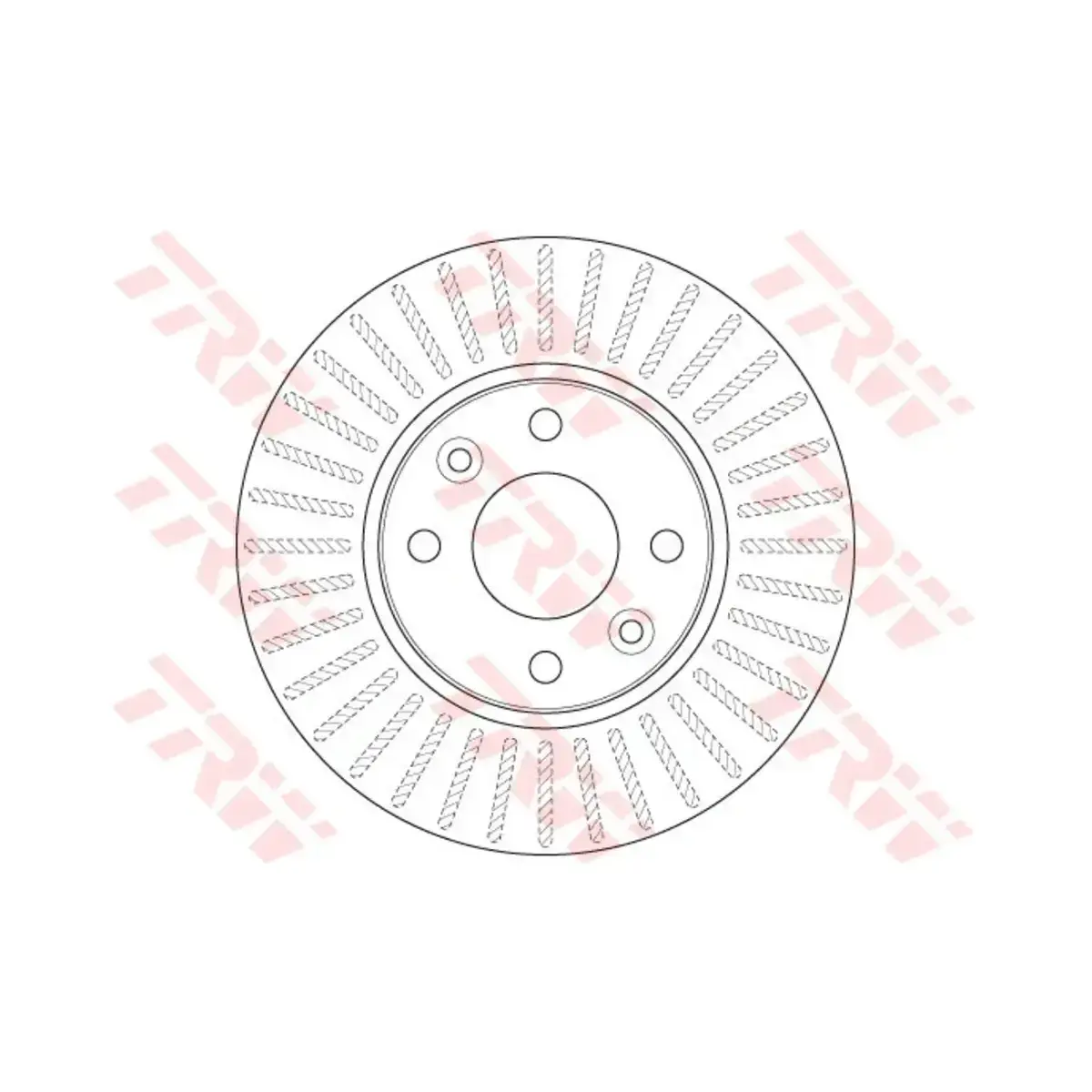 DF6186 FREN DISKI ON HAVALI KANGO III CLIO IV FAZ II CLIO V LODGY DOKKER (258x22 ) 4 BIJON TRW
