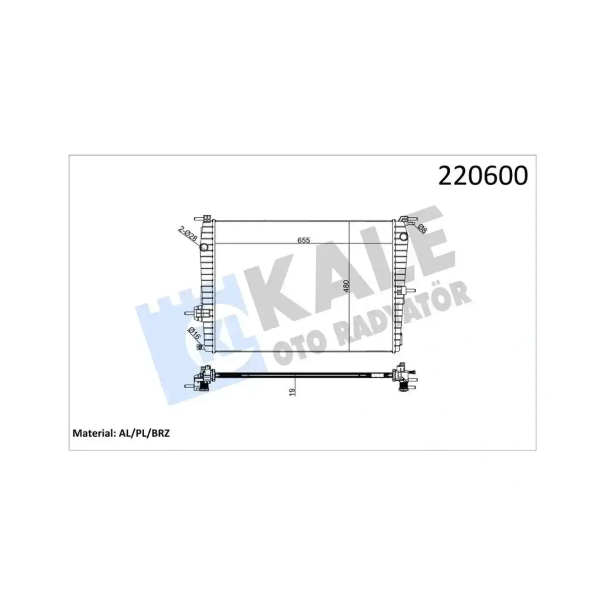 214100067R RADYATOR FLUENCE 1.6 BENZINLI AL/PL/BRZ KALE