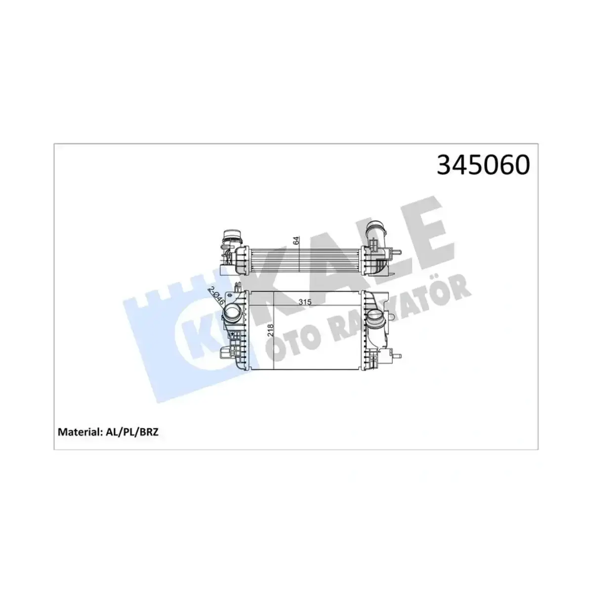 1302142 INTERCOOLER MERIVA B AL PL BRZ KALE
