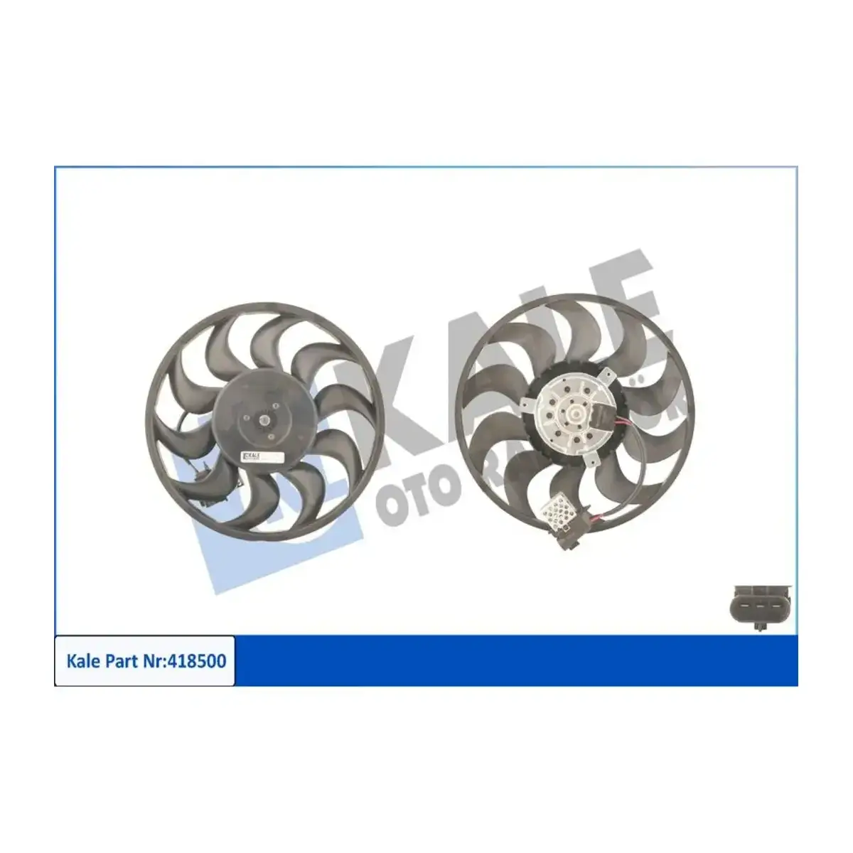 6341172 FAN MOTORU ASTRA H ZAFIRA B 280W 315mm KALE