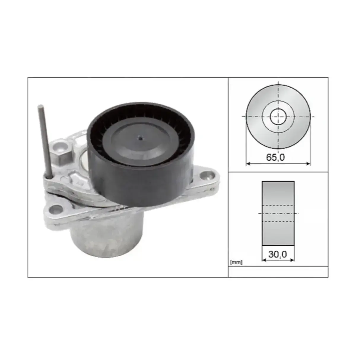 117505337R ALTERNATOR GERGI RULMANI (KUTUKLU) MEGANE CLIO CAPTUR MASTER TRAFIC R9M M9R MERCEDES OM622 OM626 W44 INA