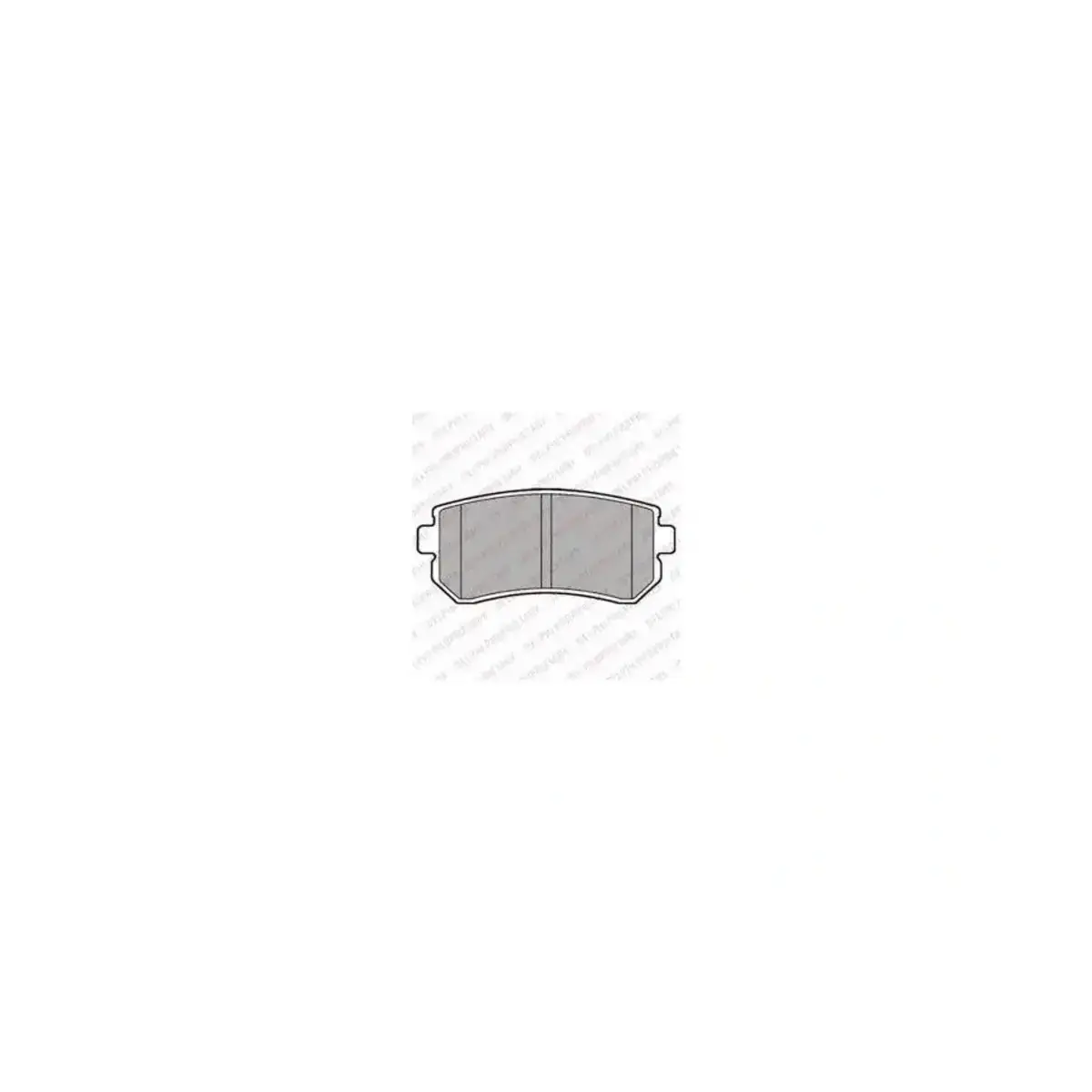 583021HA10 FREN BALATASI ARKA ACCENT ERA 1.4 GL-1.5 CRDI-1.6 GLS 11/05=> KIA RIO 02=> KIA CEED 07=> DELPHI