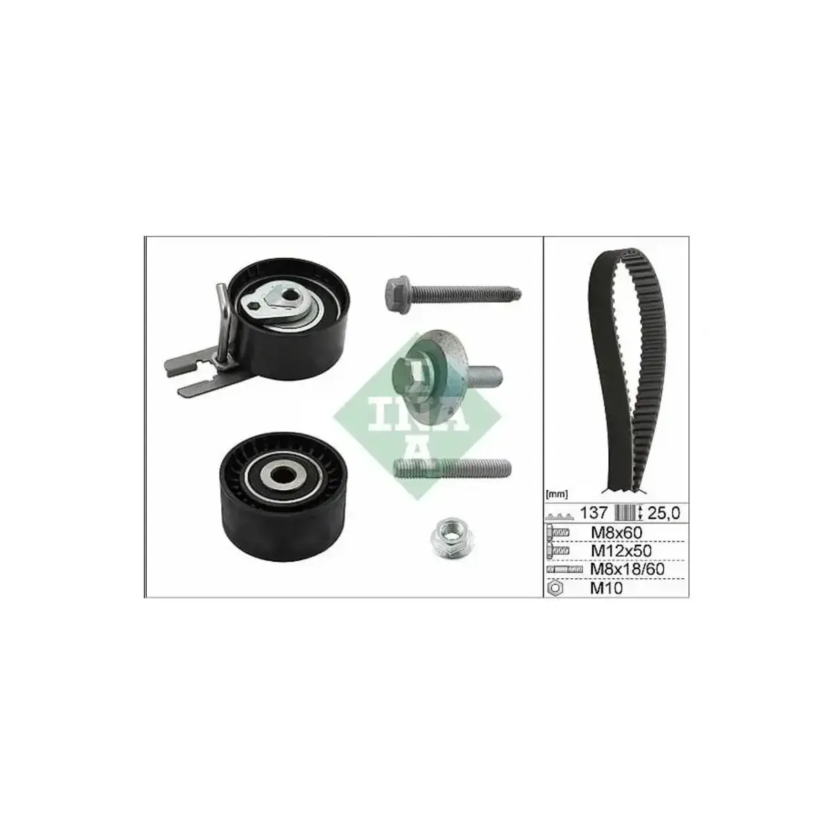 9400829889 TRIGER SETI P307 P308 P407 PARTNER C3 C4 FOCUS EURO 4 2004-2011 1.6 TDCI HDI INA