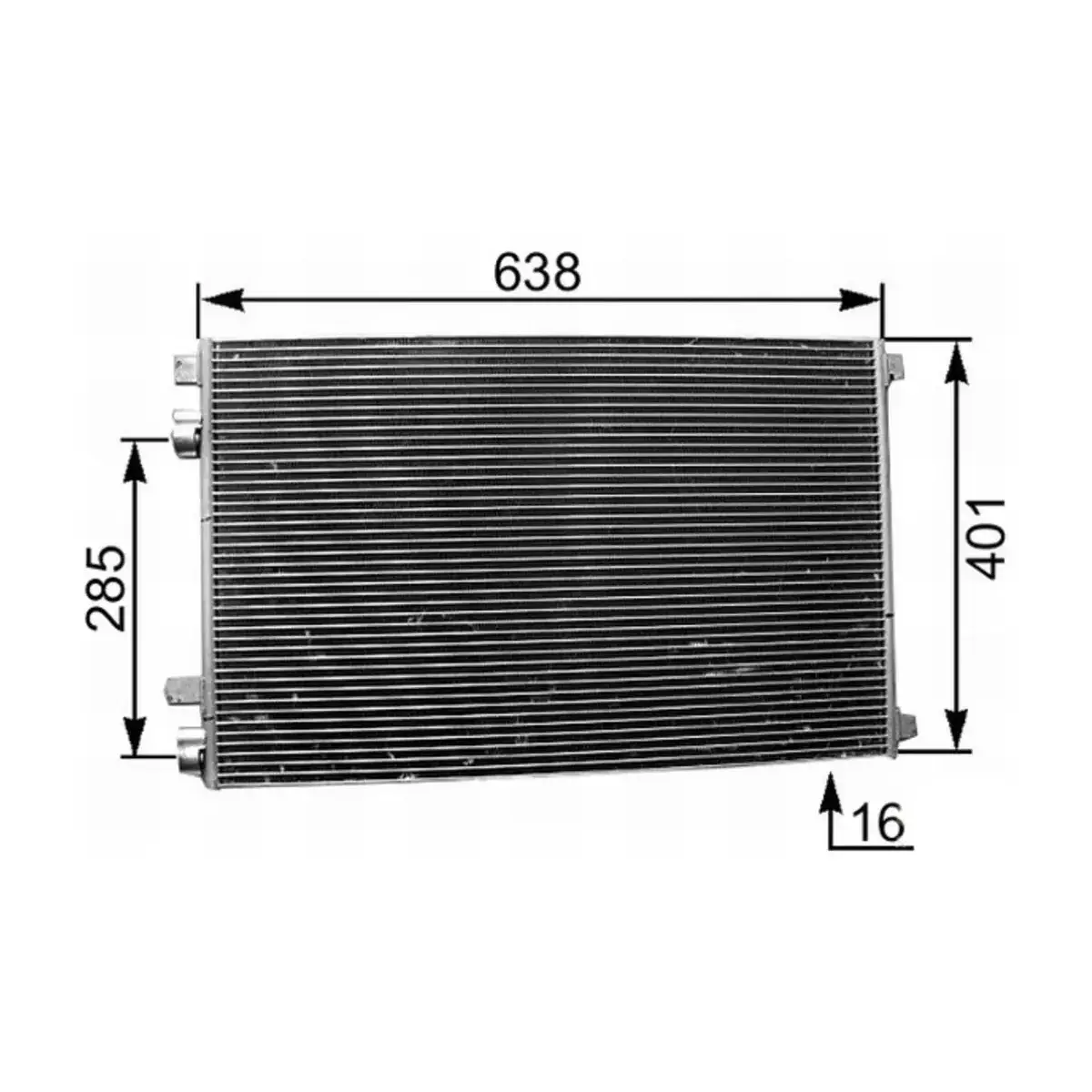 8200223000 KLIMA RADYATORU MEGANE II 2002 > MOTORTEC
