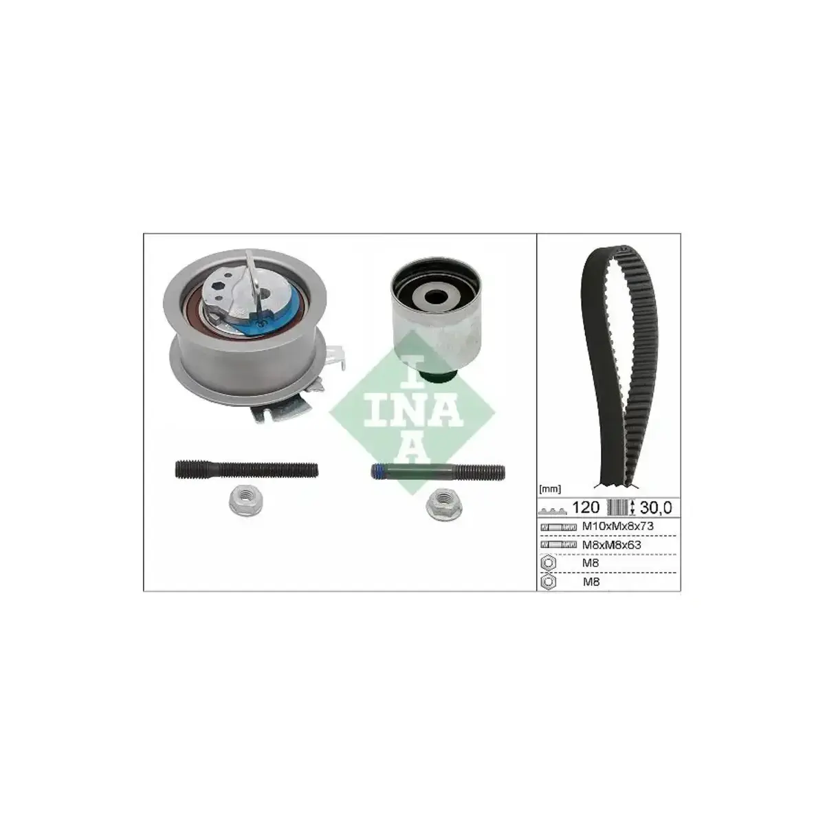 038198119A TRIGER SETI T5-CADDY-PASSAT-JETTA-GOLF-POLO-A3-LEON 1.4-1.9TDI(BJB-AXB-AMF-BLS ) INA