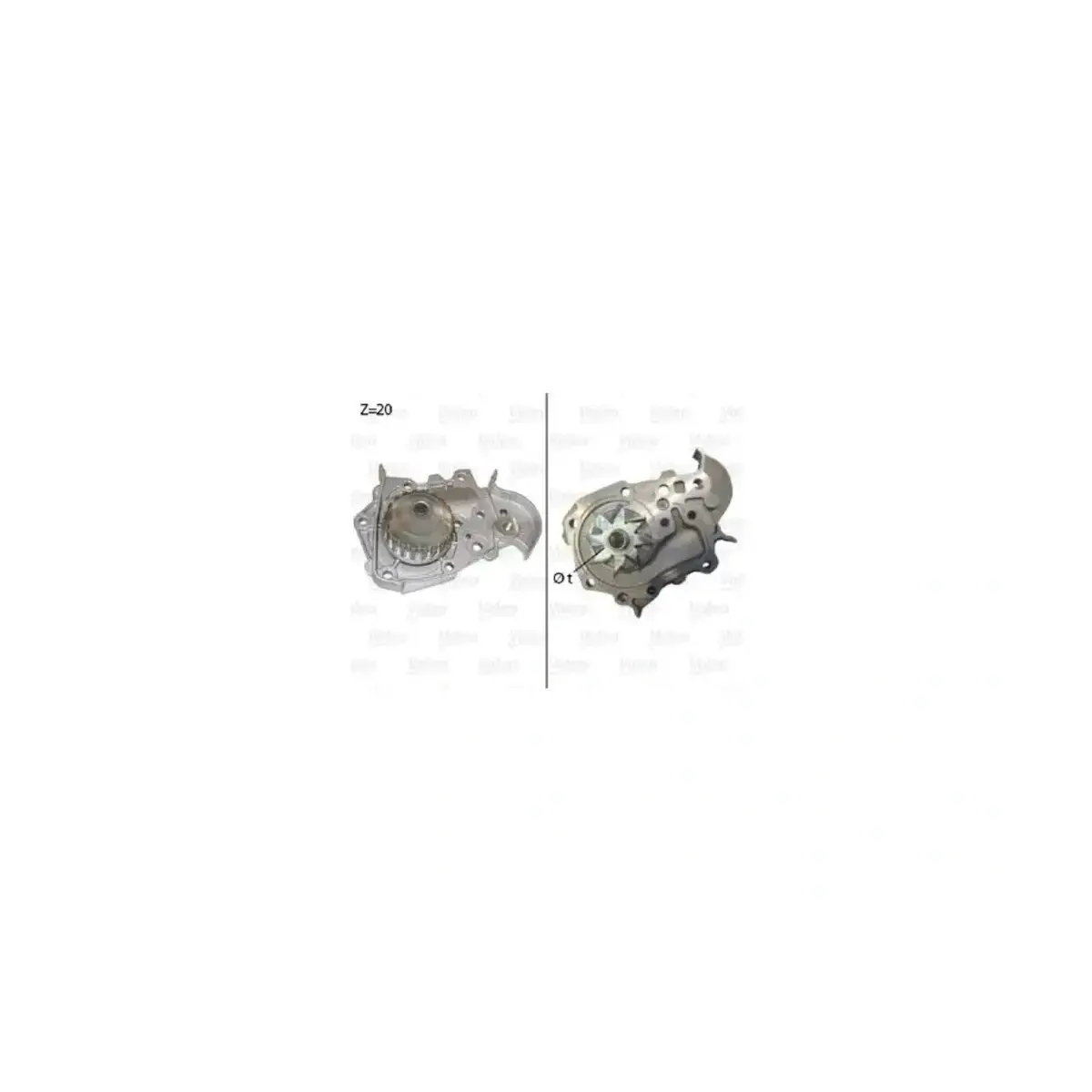 7701478018 DEVIRDAIM MEGANE R19 1.6 ENJ CLIO SYMOL 1.4 K7M LOGAN SANDERO 1.4I 1.6I VALEO