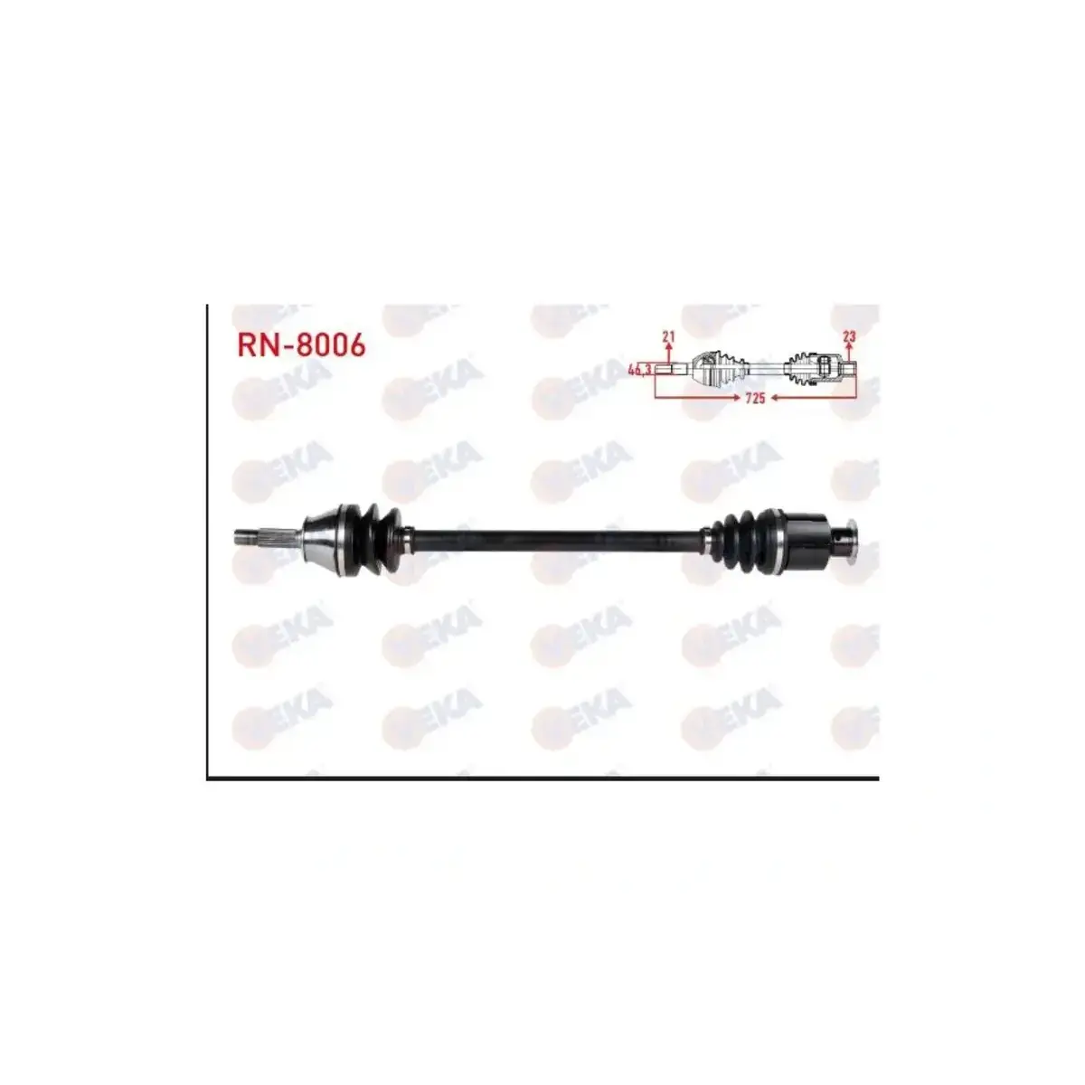 7701349172 AKS KOMPLE SAG R9 R11 VEKA