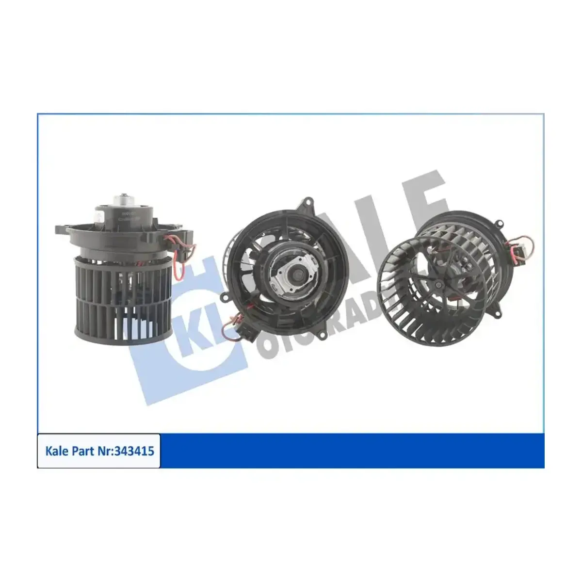 1252926 KALORIFER MOTORU FIESTA V FUSION 1.4 16V 1.4TDCI (01-08) KALE