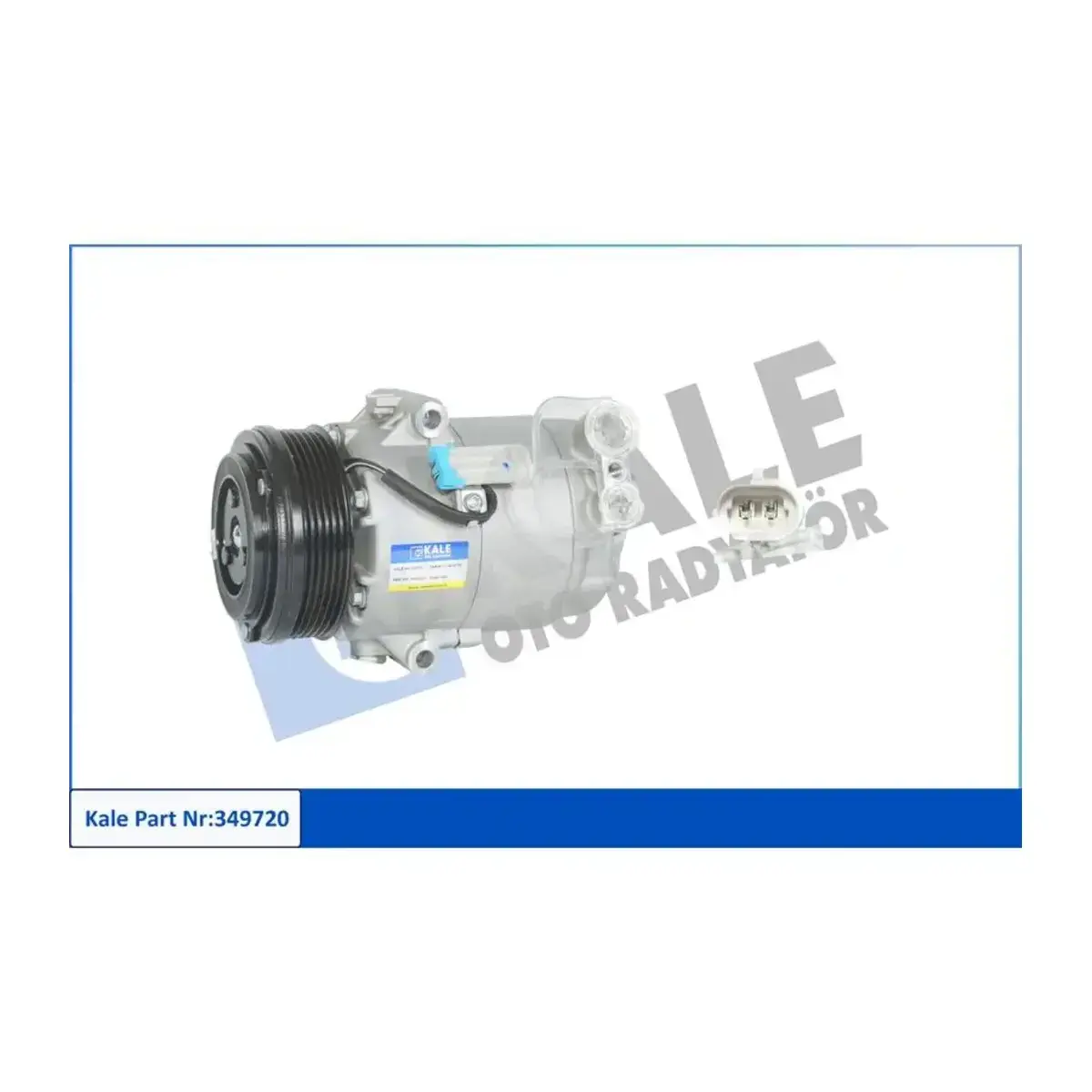 13124754 KLIMA KOMPRESORU ASTRA H Z13DTH 6PK - V KAYIS KASNAGI KALE