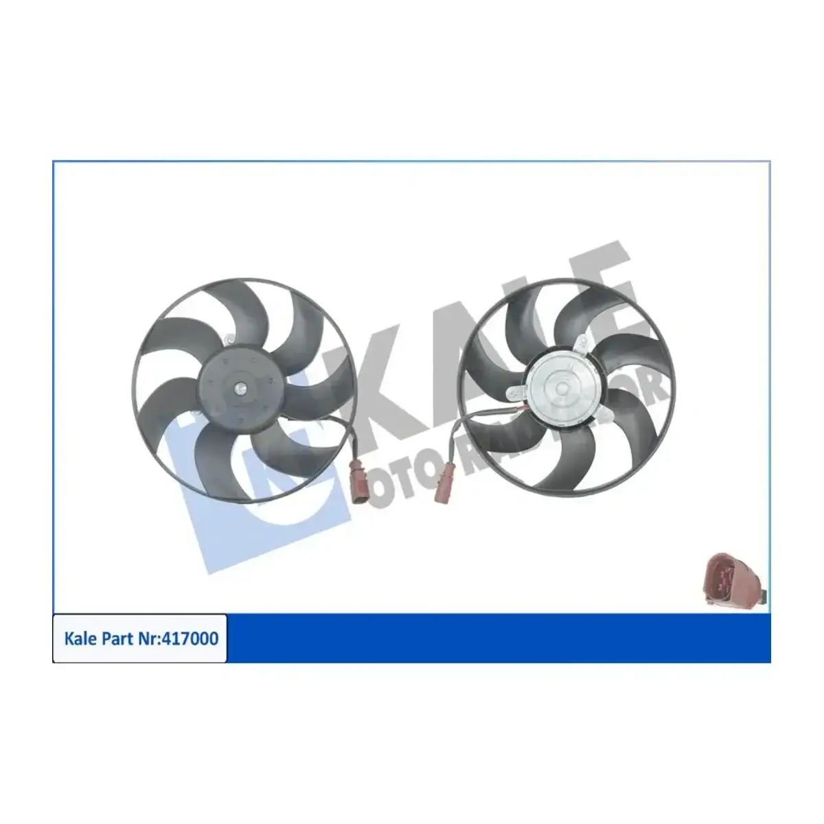 3C0959455G FAN MOTORU PASSAT (05-07) 2.0TDI 200W 296mm KALE