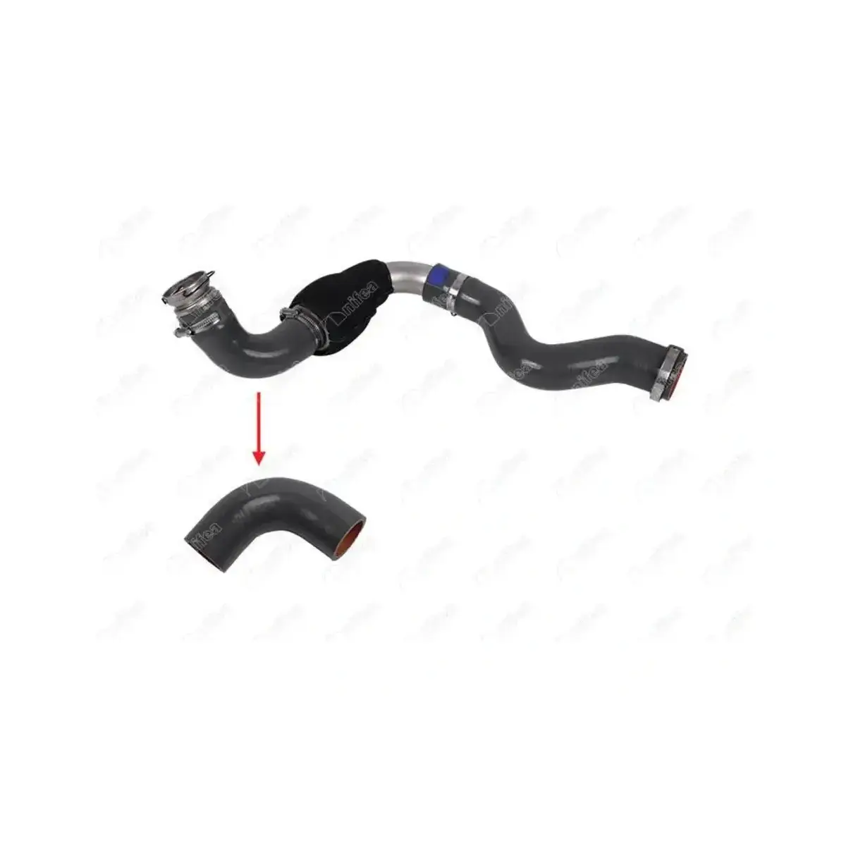 8200648187 TURBO HORTUMU KUCUK METAL BORU HARIC TRAFIC II 2.5 NIFEA