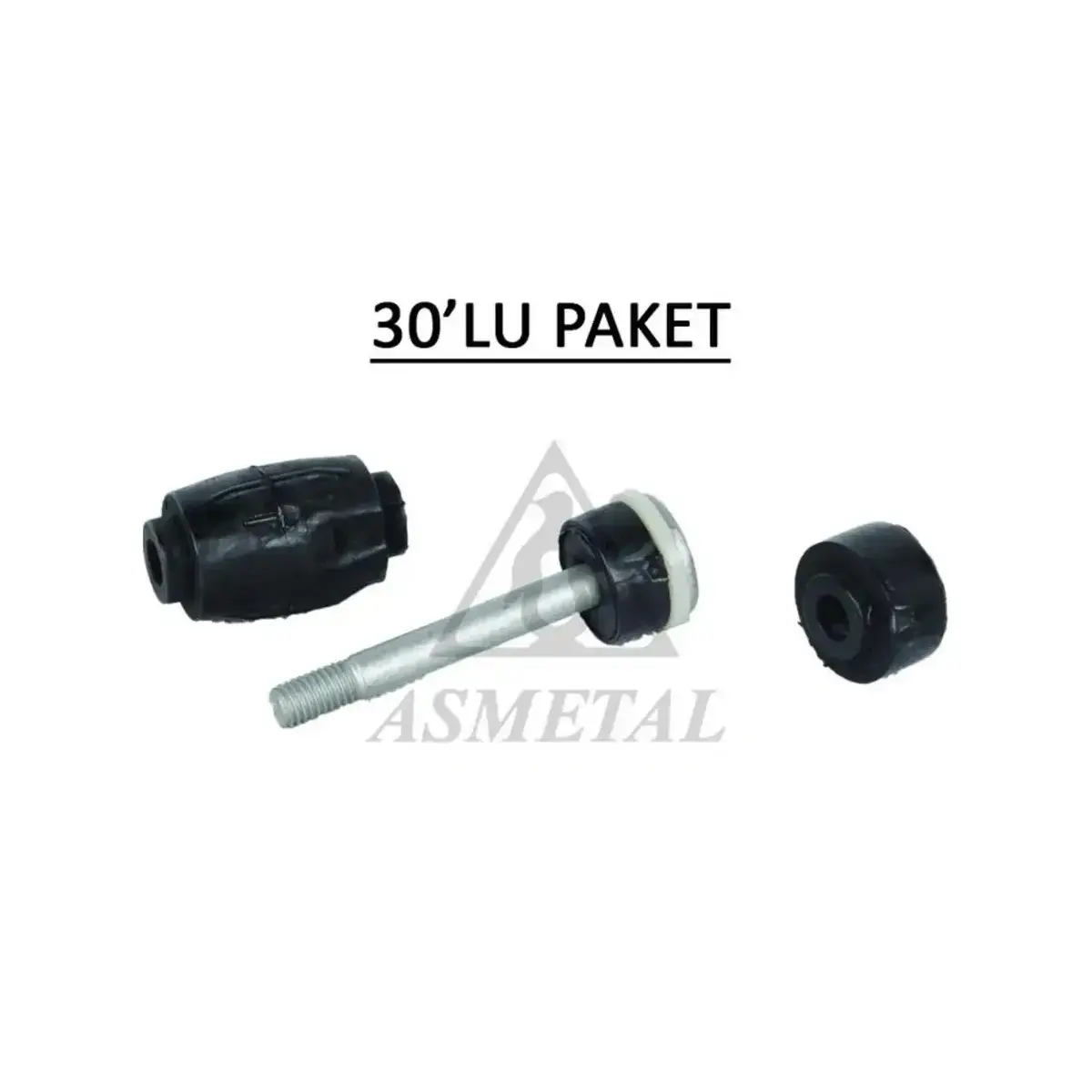 8200277960 VIRAJ DEMIR UC LASTIGI DOKKER SANDERO 08> LOGAN 04> (TUM MOTOR TIPLERI) 30 LU PAKET ASMETAL