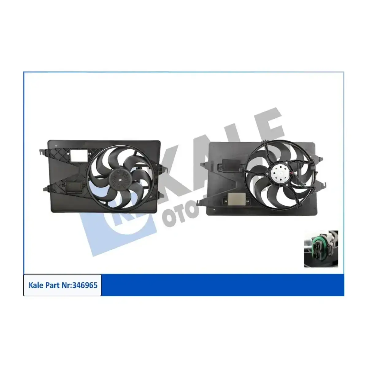 1331402 FAN MOTORU MONDEO III 2.0TD 2.5 3.0 (05-07) AC (TEKLI FAN) KALE