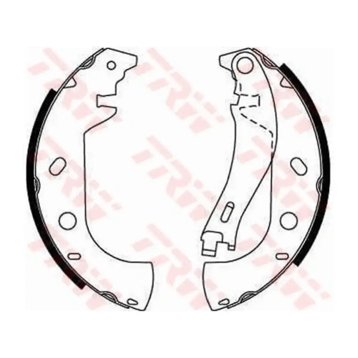 9947939 BALATA KAMPANA ARKA 1.2 1.6 16V PALIO WEEKEND 1.6 16V 1.9 JTD MAREA WEEKEND TRW