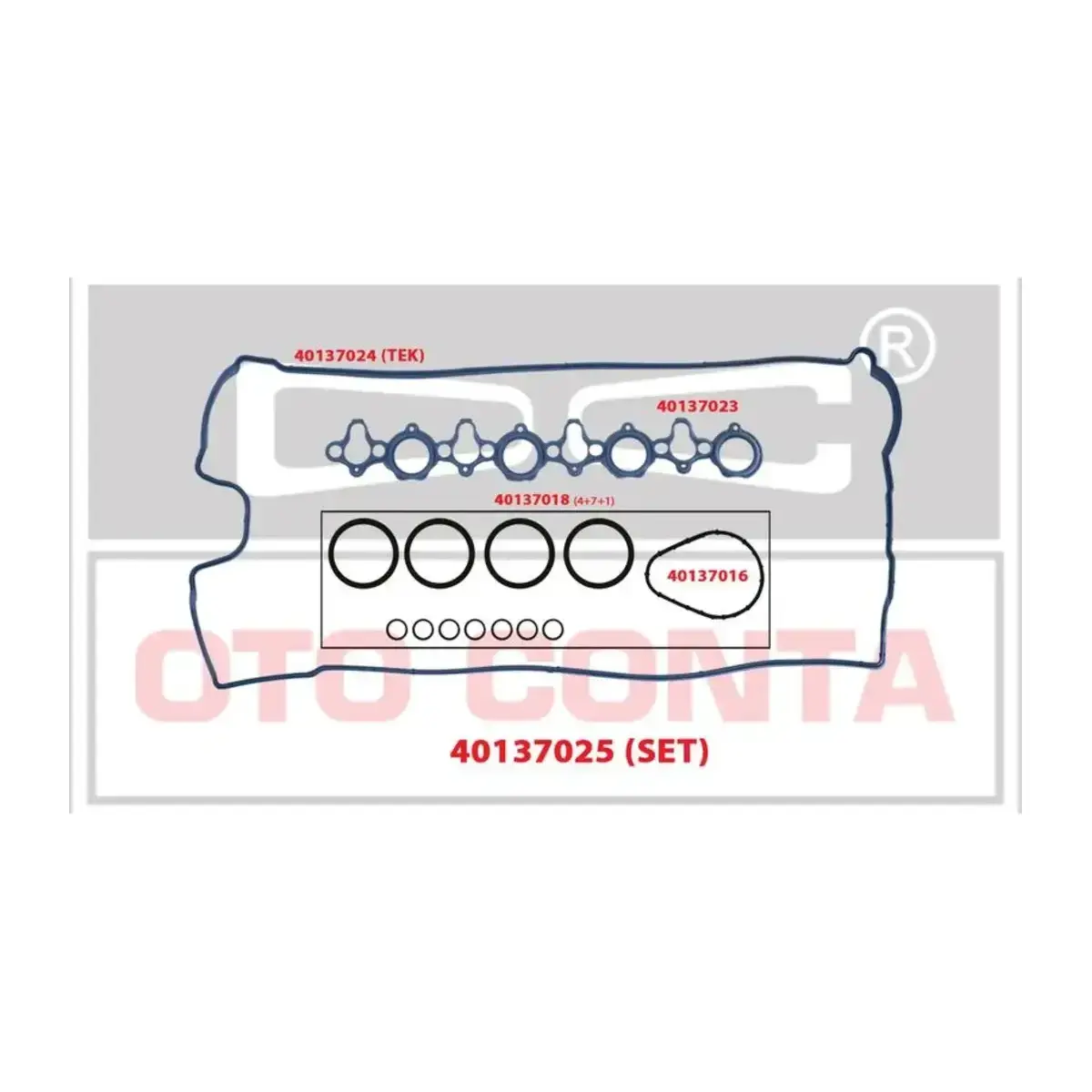 7701472450 UST TAKIM CONTA MASTER II III MOVANO VIVARO 2.5 DTI DCI OTOCONTA