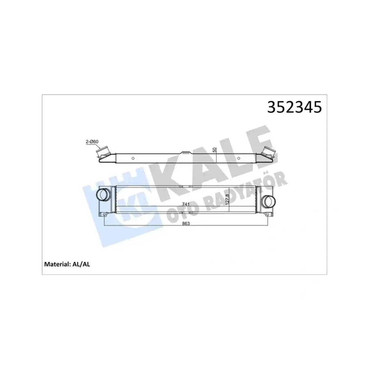 1340763080 INTERCOOLER DUCATO 2.3 JTD 06=> KALE 1340763080 INTERCOOLER DUCATO 2.3 JTD 06=> KALE