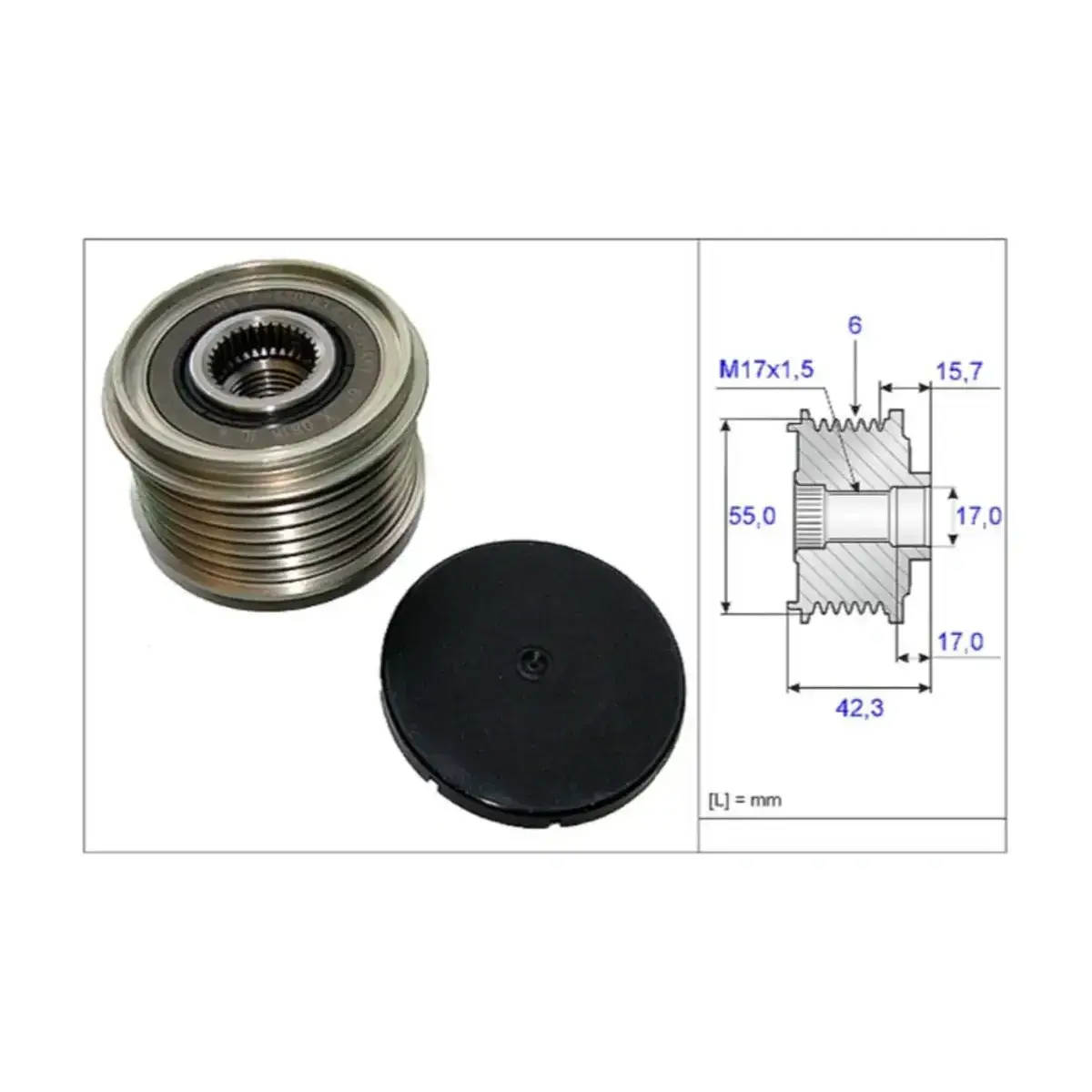 7711368727 ALTERNATOR KASNAGI ( RULMANLI ) CAPTUR KADJAR KANGO III LAGUNA LATITUDE MEGANE II III INA