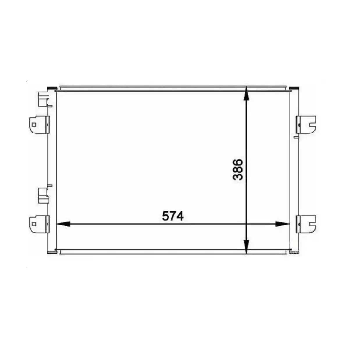 8200182361 KLIMA RADYATORU MEGANE I SCENIC I LOGAN SANDERO DUSTER 1.6 16V ORIS