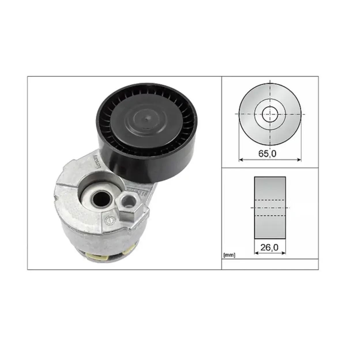 117501113R ALTERNATOR GERGI RULMANI (KUTUKLU) CLIO II III MEGANE II III KANGO LAGUNA III LOGAN 1.4 16V 1.5DCI INA