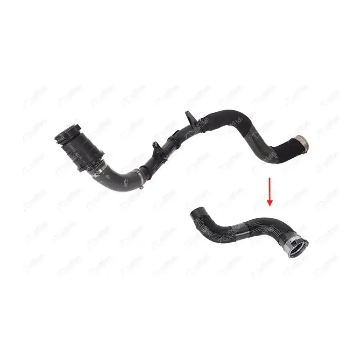 144605705R TURBO HORTUMU BUYUK. PLASTIK BORU HARIC FLUENCE ME NIFEA