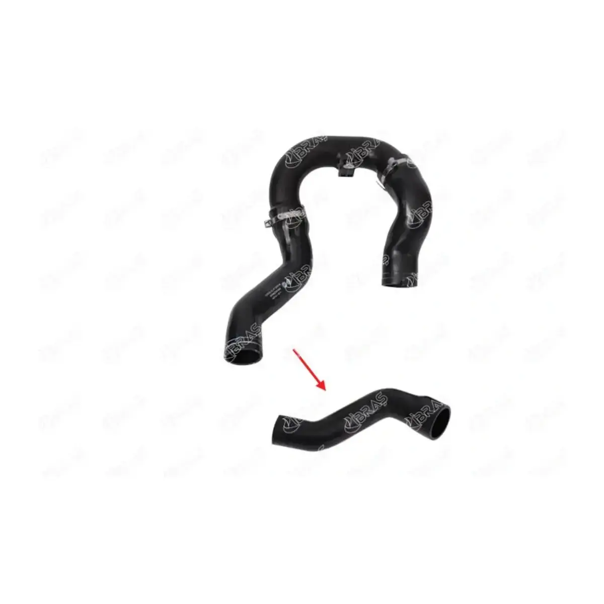 51832981 TURBO HORTUMU BUYUK (PLASTIK PARCA HARIC) NEW DOBLO 1.3 MTJ 09=> IBRAS