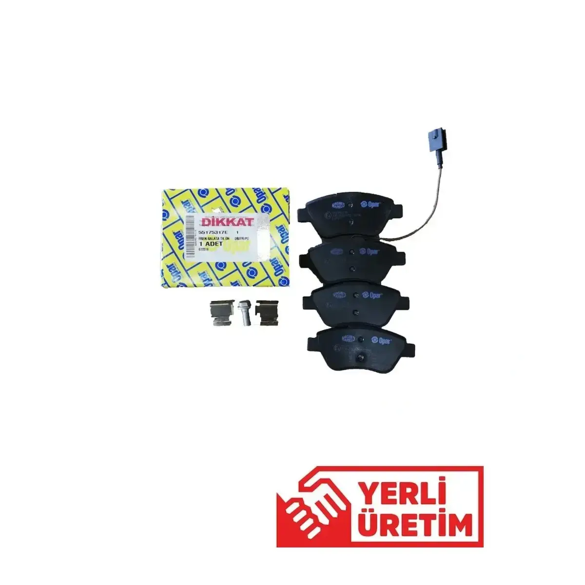55175317E FREN BALATASI ON DOBLO 1.3 06=>FIORINO-G.PUNTO-BIPPER-CORSA-NEMO 1.3 06=> LINEA 1.3 07=> OPAR