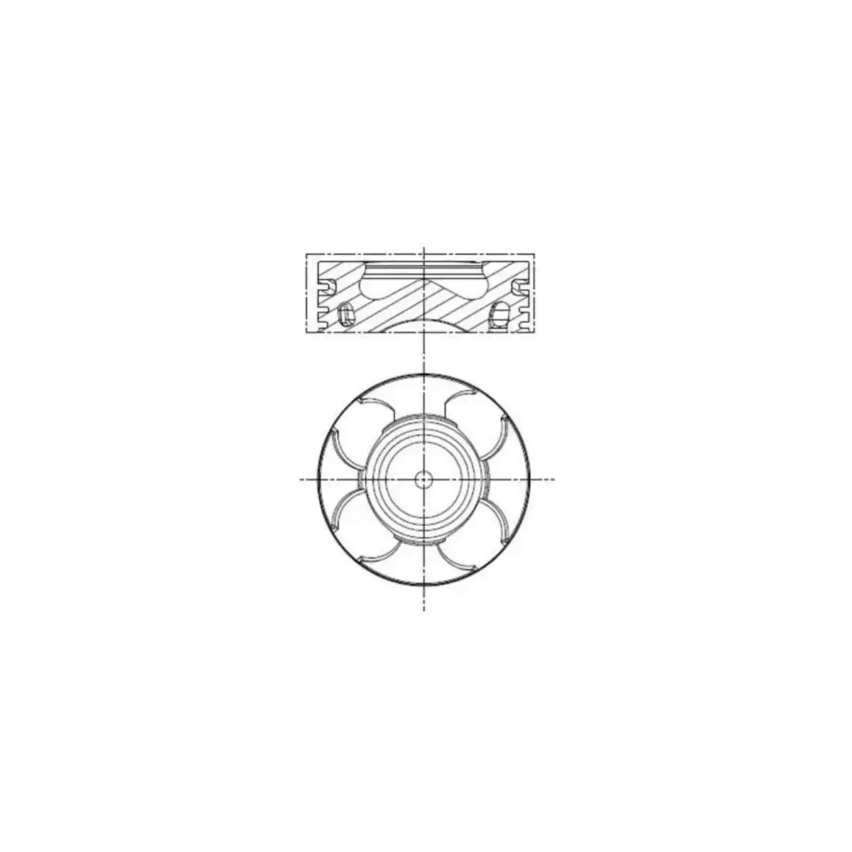 4289040 PISTON SEGMAN ( 69.90 MM 0.40 0.20 KISA )1.3 M.JET 90 BG LINEA GRANDE PUNTO CORSA MAHLE