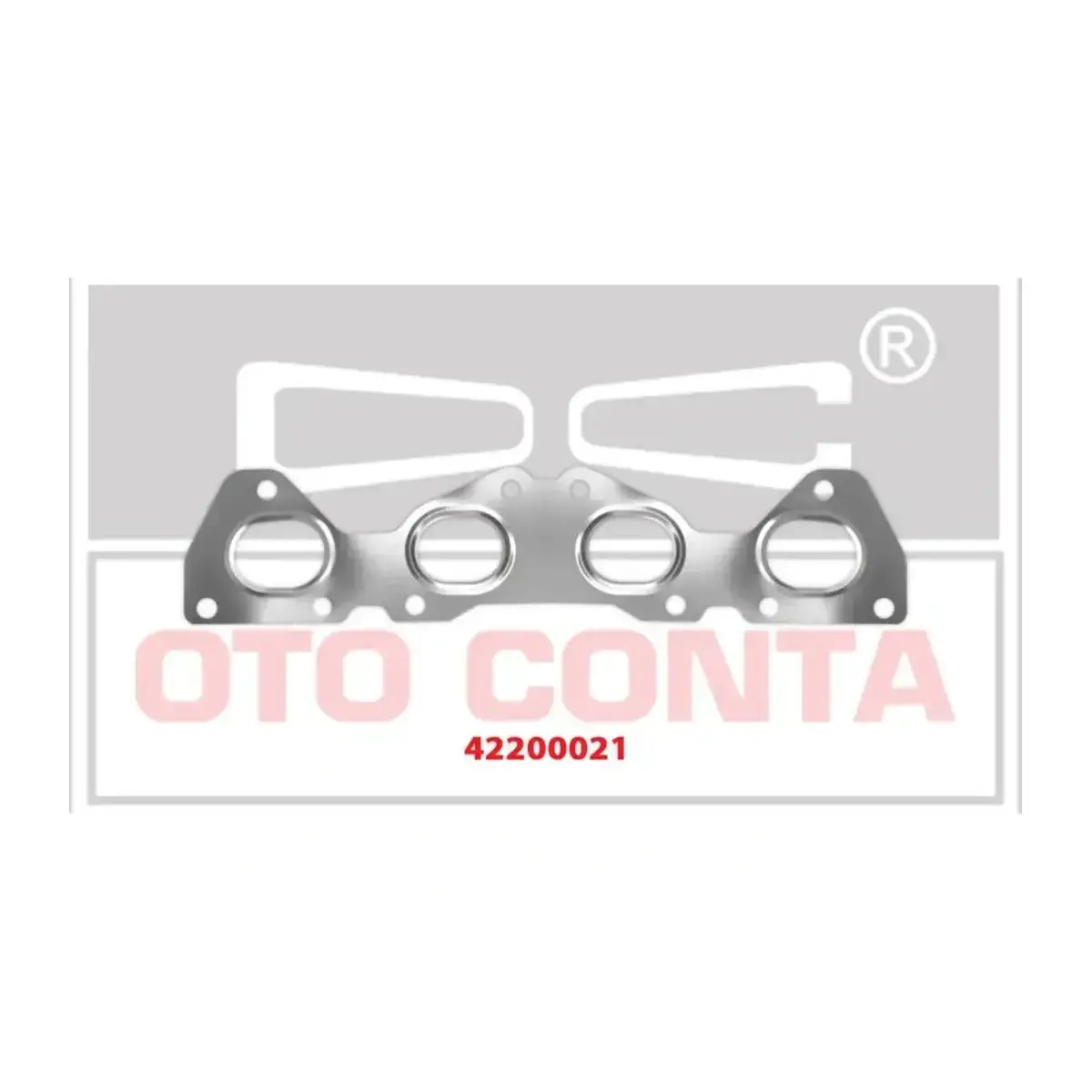 0349.J4 MANIFOLT CONTA EKSOZ CELIK P206 1.6 16V OTOCONTA