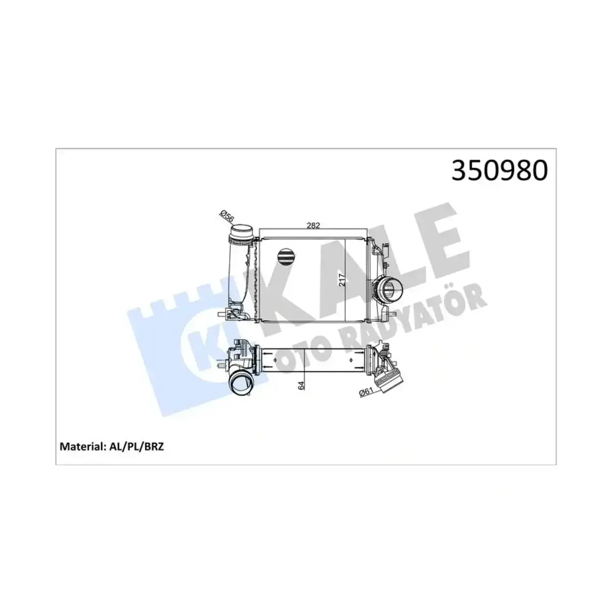 144614EA0A TURBO RADYATORU QASHQUAI MEGANE SCENIC LAGUNA KADJAR MEGANE IV TALISMAN KALE