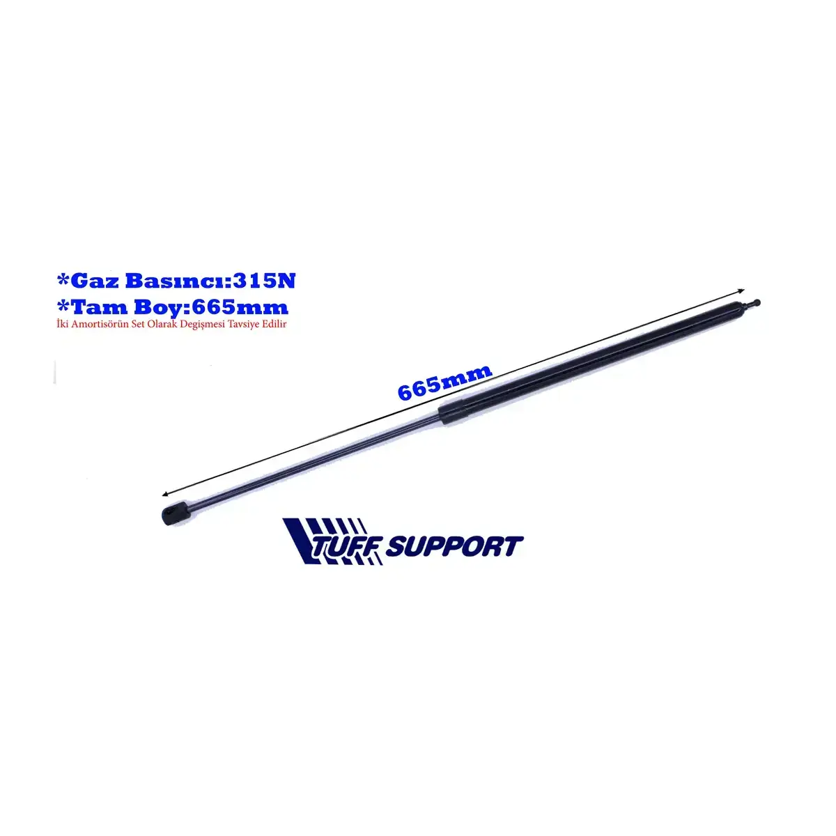 654710003R MOTOR KAPUT AMORTISORU MEGANE III 2008> TUFF