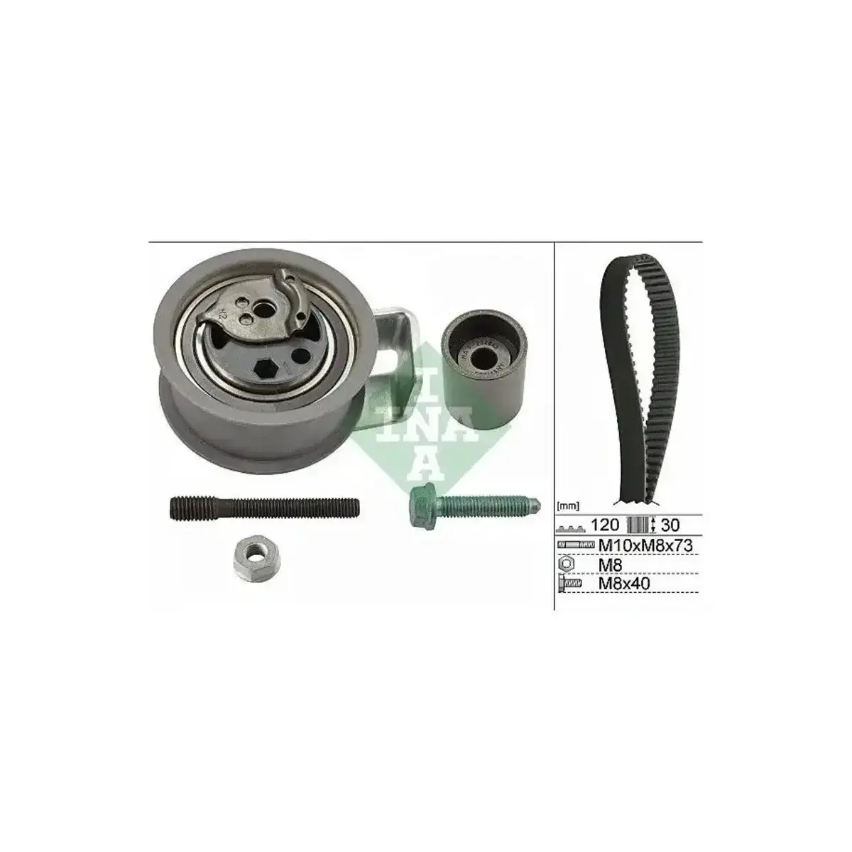 038109119L TRIGER SETI (120X30) BORA PASSAT POLO A4 1999-2001 1.4 1.9 TDI (AVF-AMF-AUY-AXR) INA