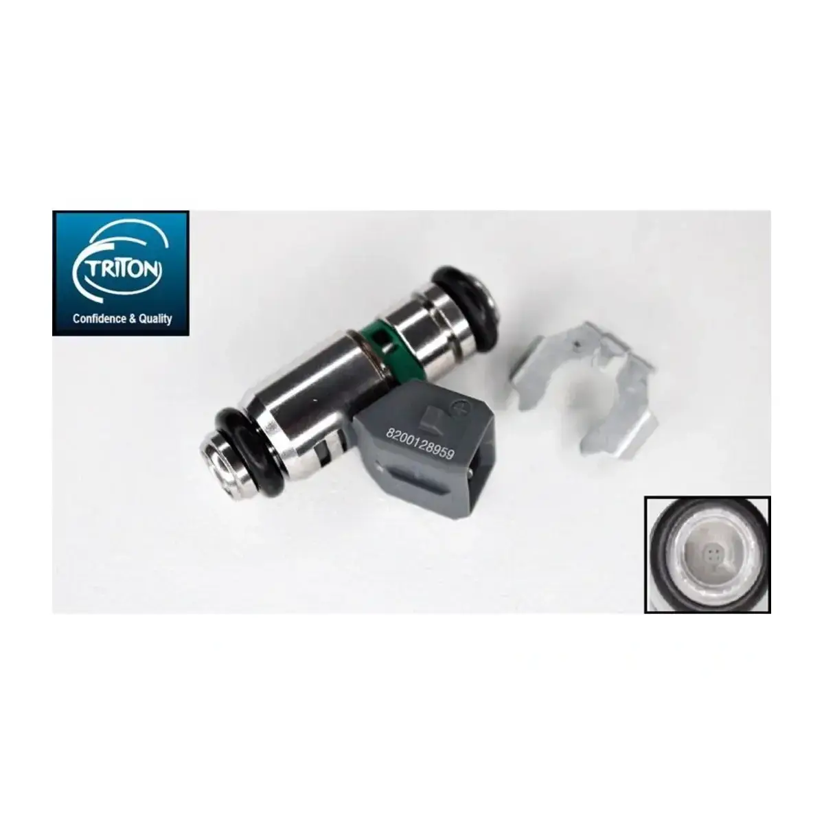 8200128959 ENJEKTOR MEMESI COK NOKTA 4 DELIK MAVI GRI R.MEGANE 1.6 16V K4M K4J TRITON